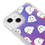 iPhone 13 Mini Cute Ghost Telefon Kılıfı - Neon - Violet
