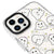 iPhone 14 Pro Cute Ghost Telefon Kılıfı - Magsafeli Artycase - Beyaz