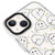 iPhone 15 Cute Ghost Telefon Kılıfı - Magsafeli Artycase - Beyaz