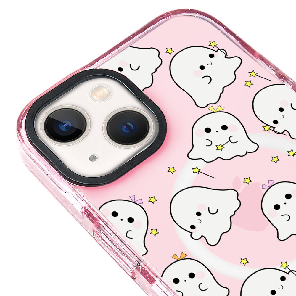 MagsafeliArtycaseSimliPembe