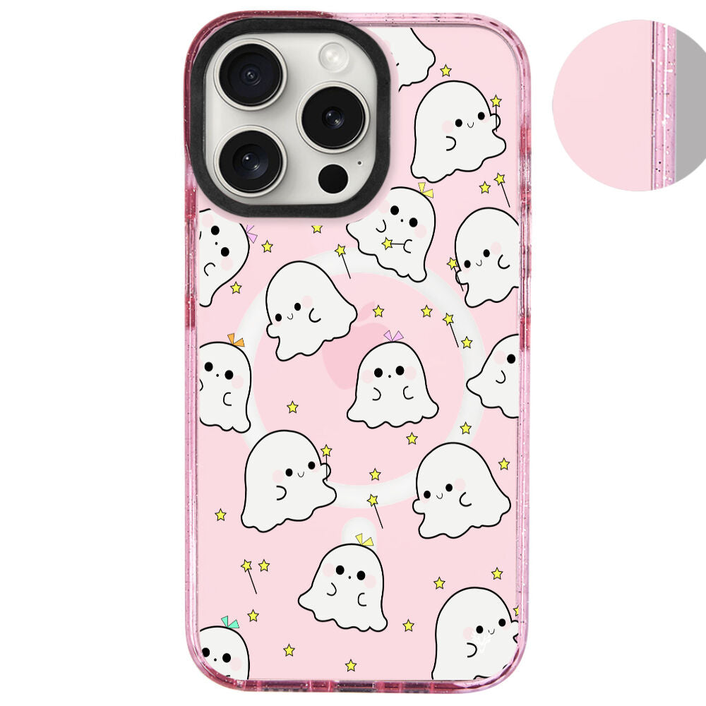 MagsafeliArtycaseSimliPembe