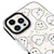 iPhone 16 Pro Cute Ghost Telefon Kılıfı - Magsafeli Artycase - Siyah