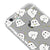 iPhone 6 Cute Ghost Telefon Kılıfı - Şeffaf - Saydam