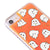 iPhone 8 Cute Ghost Telefon Kılıfı - Neon - Turuncu
