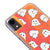 iPhone XR Cute Ghost Telefon Kılıfı - Neon - Turuncu