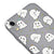 iPhone XR Cute Ghost Telefon Kılıfı - Renkli Silikon - Gri