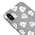 iPhone XS Cute Ghost Telefon Kılıfı - Renkli Silikon - Gri