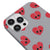 iPhone 12 Pro Max Heart Broken Telefon Kılıfı - Renkli Silikon - Gri
