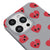 iPhone 13 Pro Max Heart Broken Telefon Kılıfı - Renkli Silikon - Gri