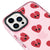 iPhone 15 Pro Max Heart Broken Telefon Kılıfı - Artycase - Simli Pembe