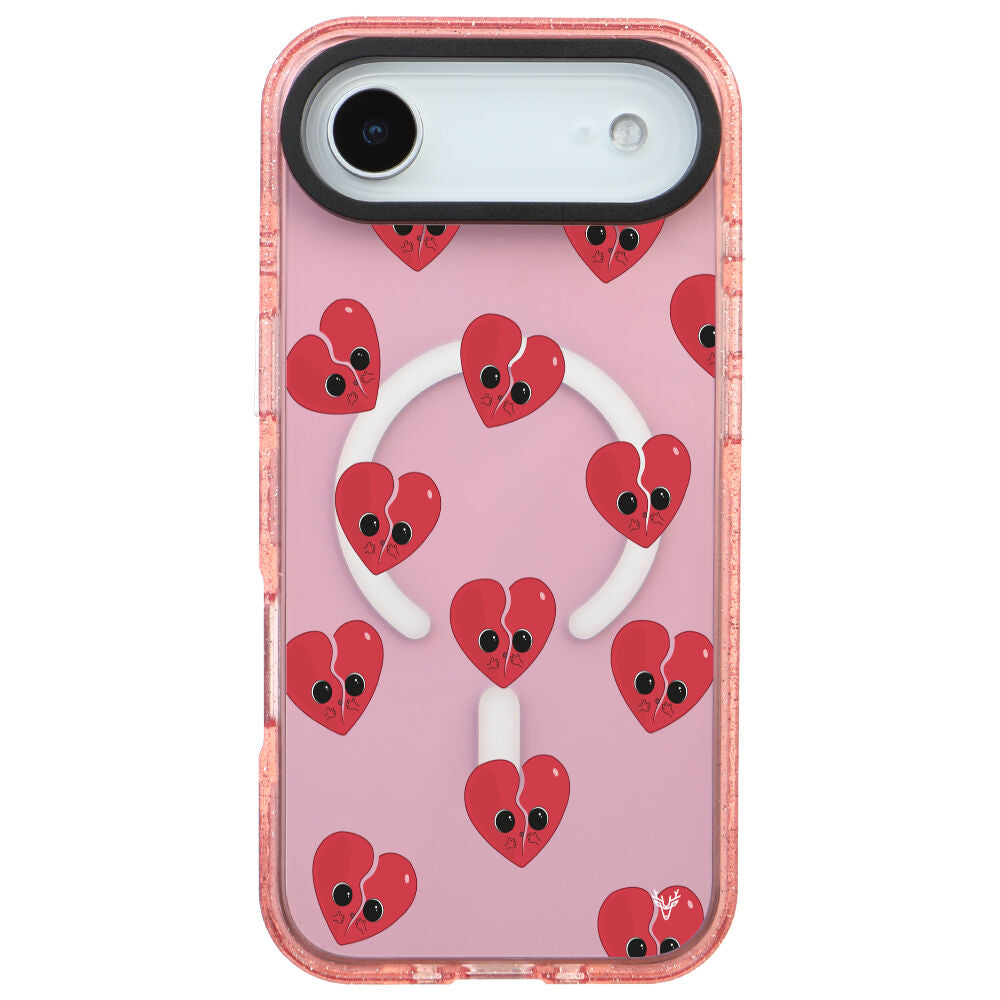 MagsafeliArtycaseSimliPembe