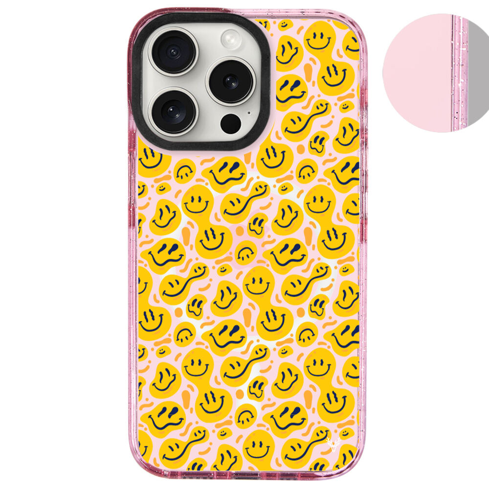 MagsafeliArtycaseSimliPembe