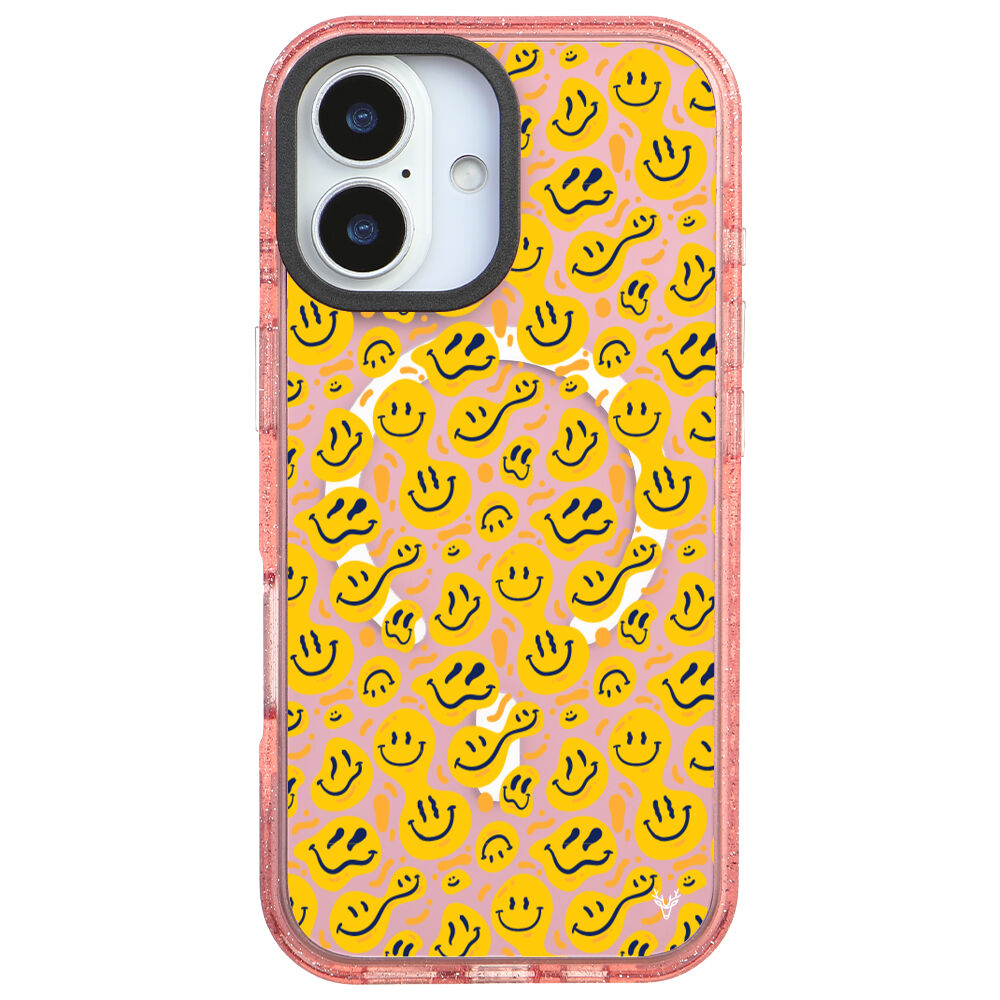 MagsafeliArtycaseSimliPembe