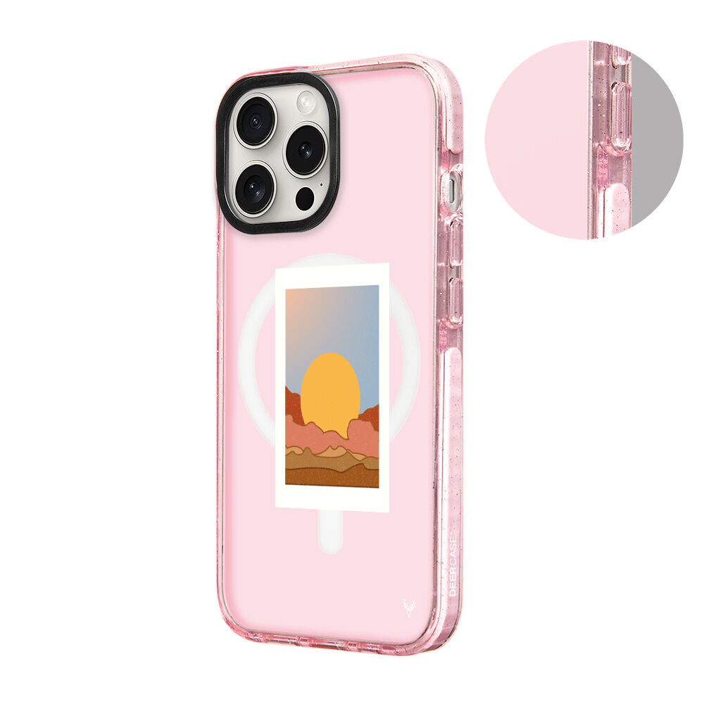 MagsafeliArtycaseSimliPembe