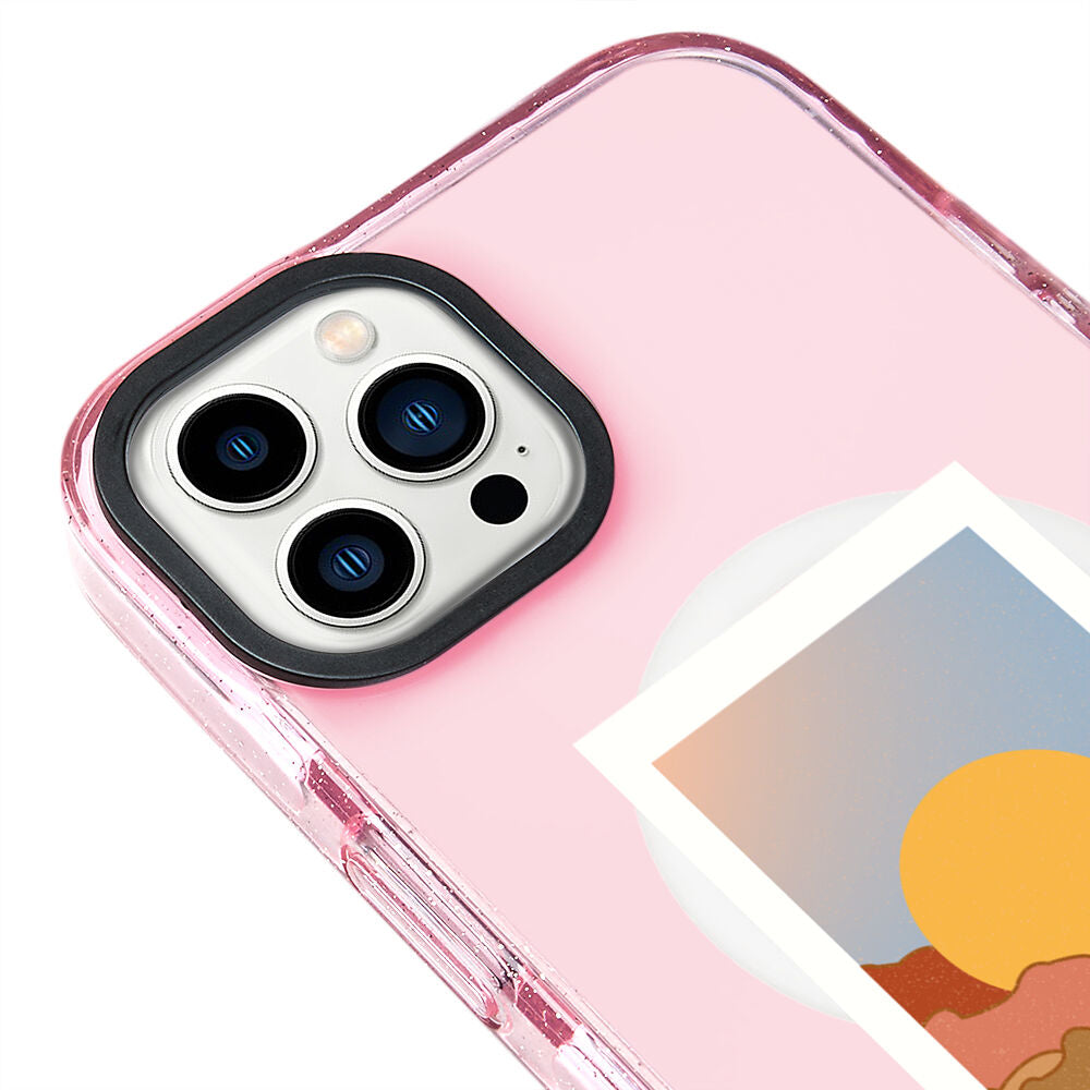 MagsafeliArtycaseSimliPembe