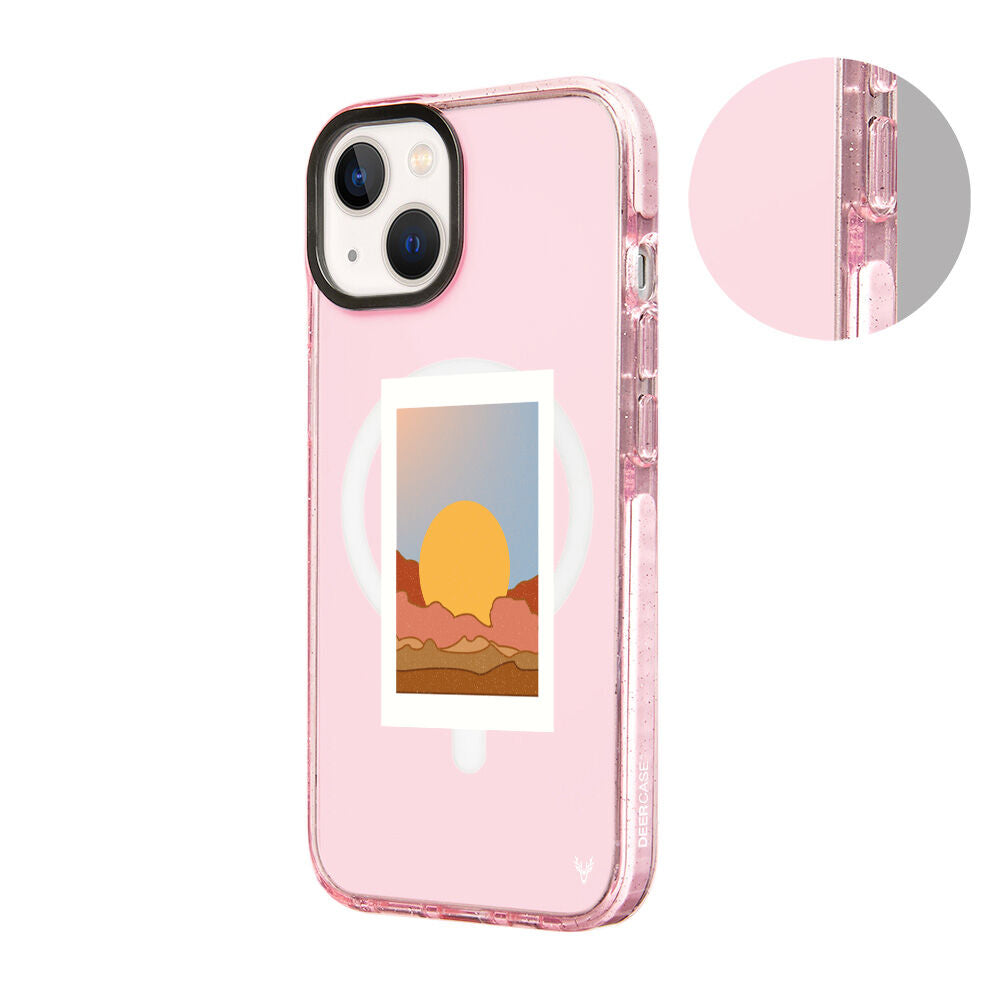 MagsafeliArtycaseSimliPembe
