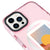 iPhone 16 Pro Çölde Gün Batımı Telefon Kılıfı - Magsafeli Artycase - Simli Pembe
