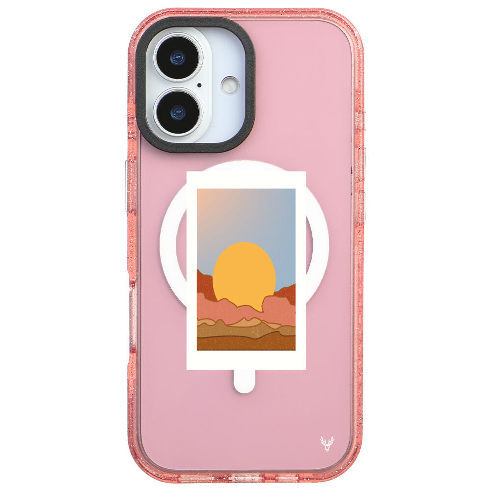 MagsafeliArtycaseSimliPembe