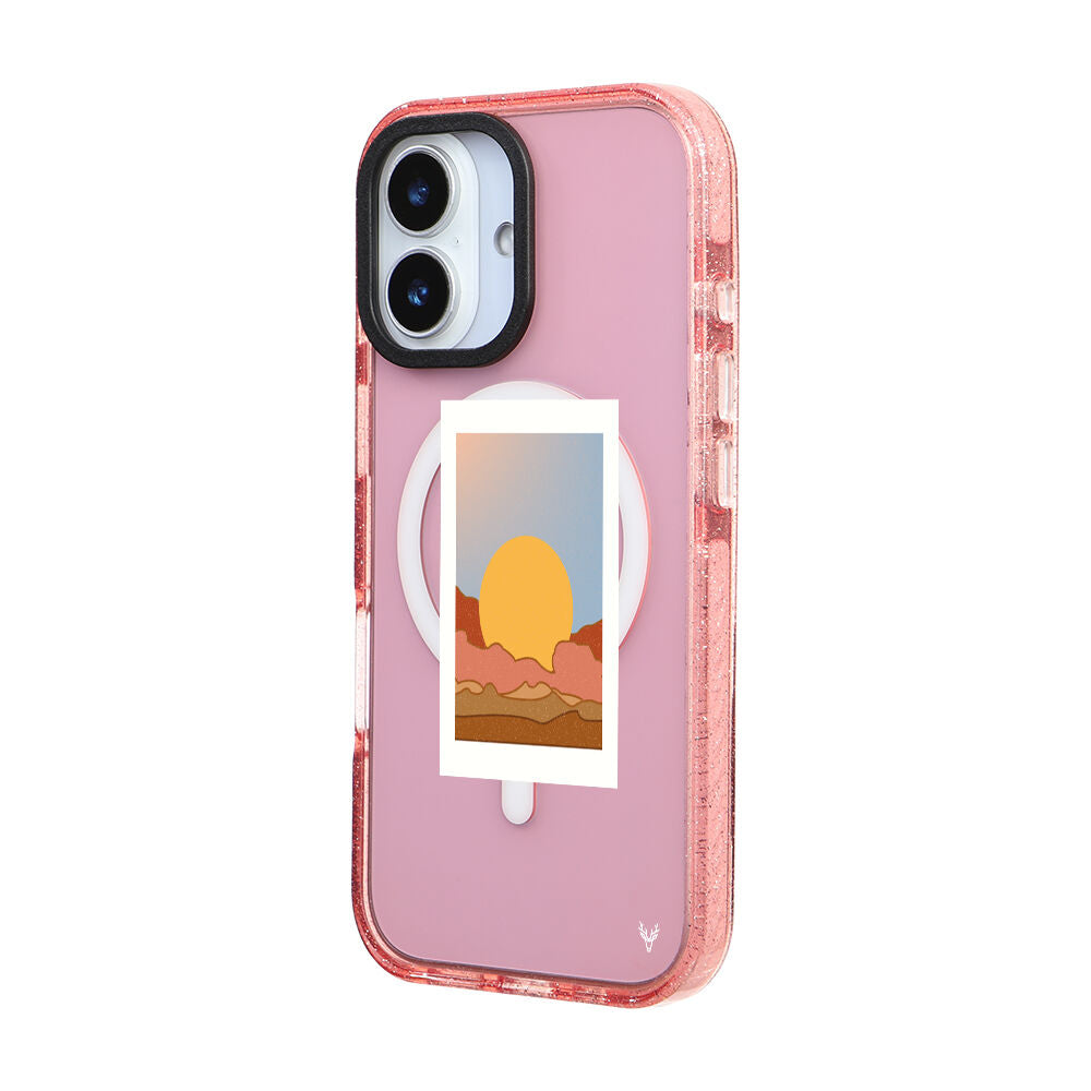 MagsafeliArtycaseSimliPembe