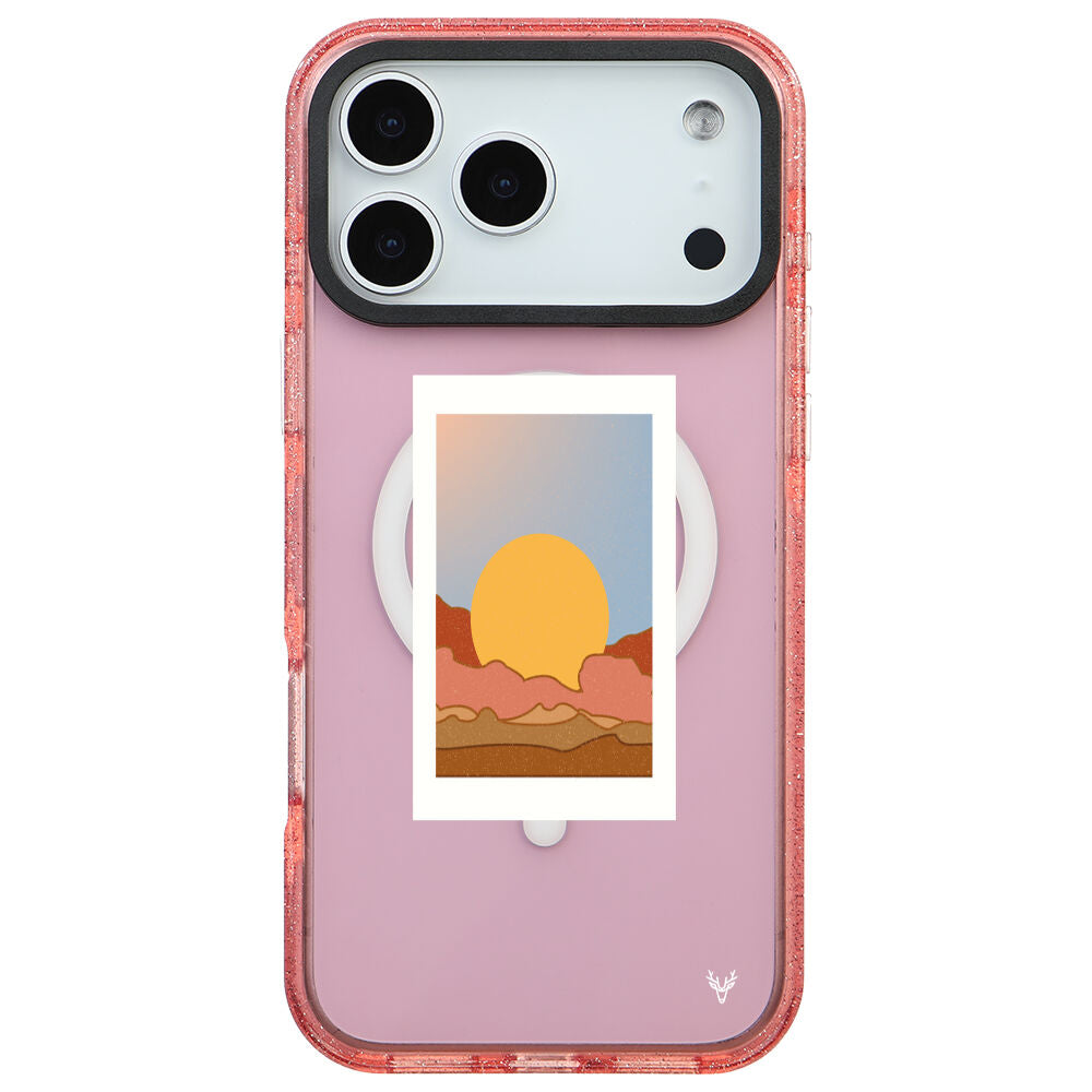 MagsafeliArtycaseSimliPembe