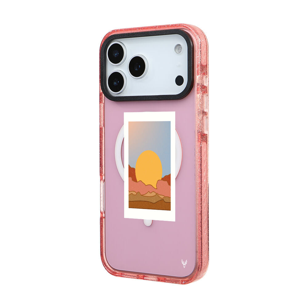 MagsafeliArtycaseSimliPembe