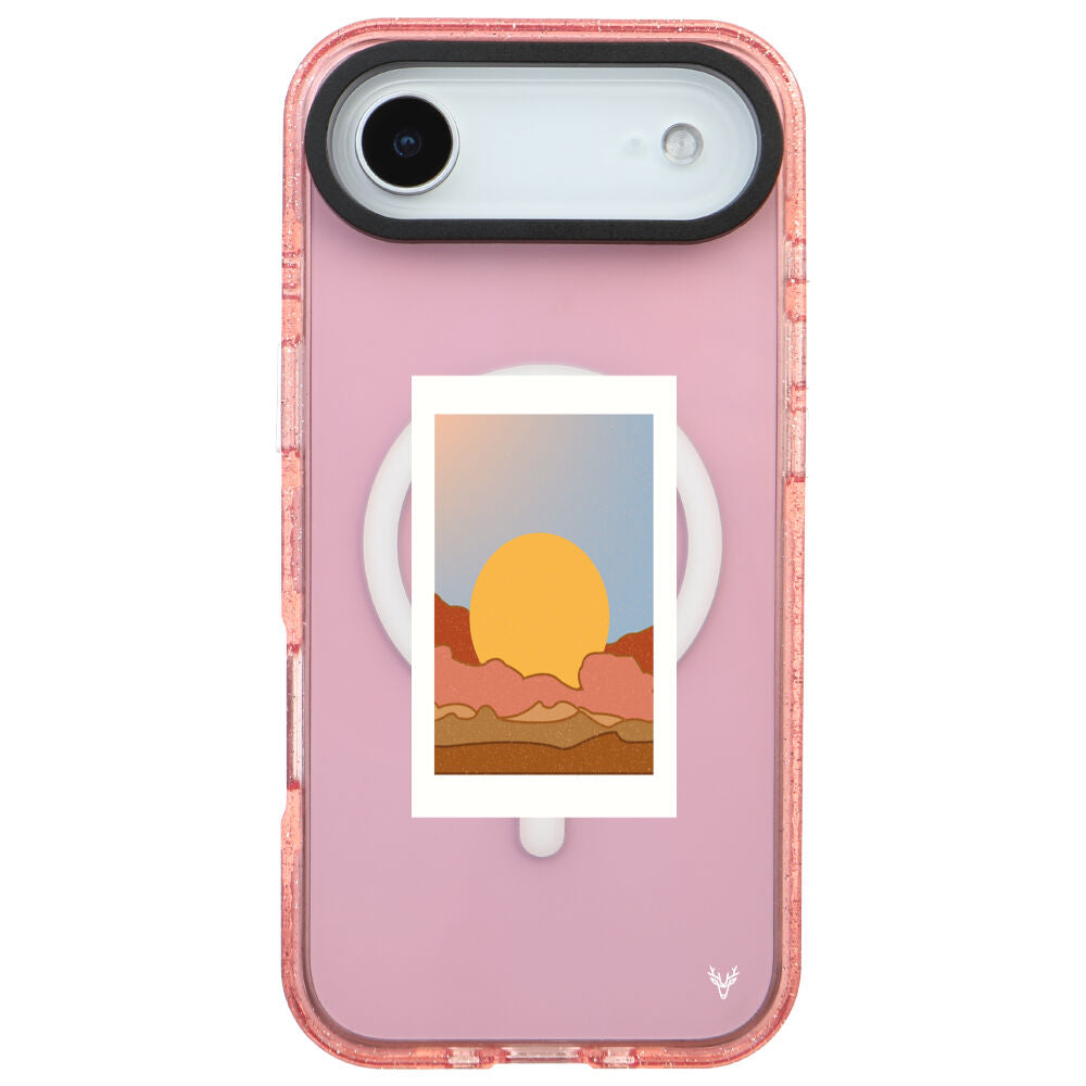 MagsafeliArtycaseSimliPembe