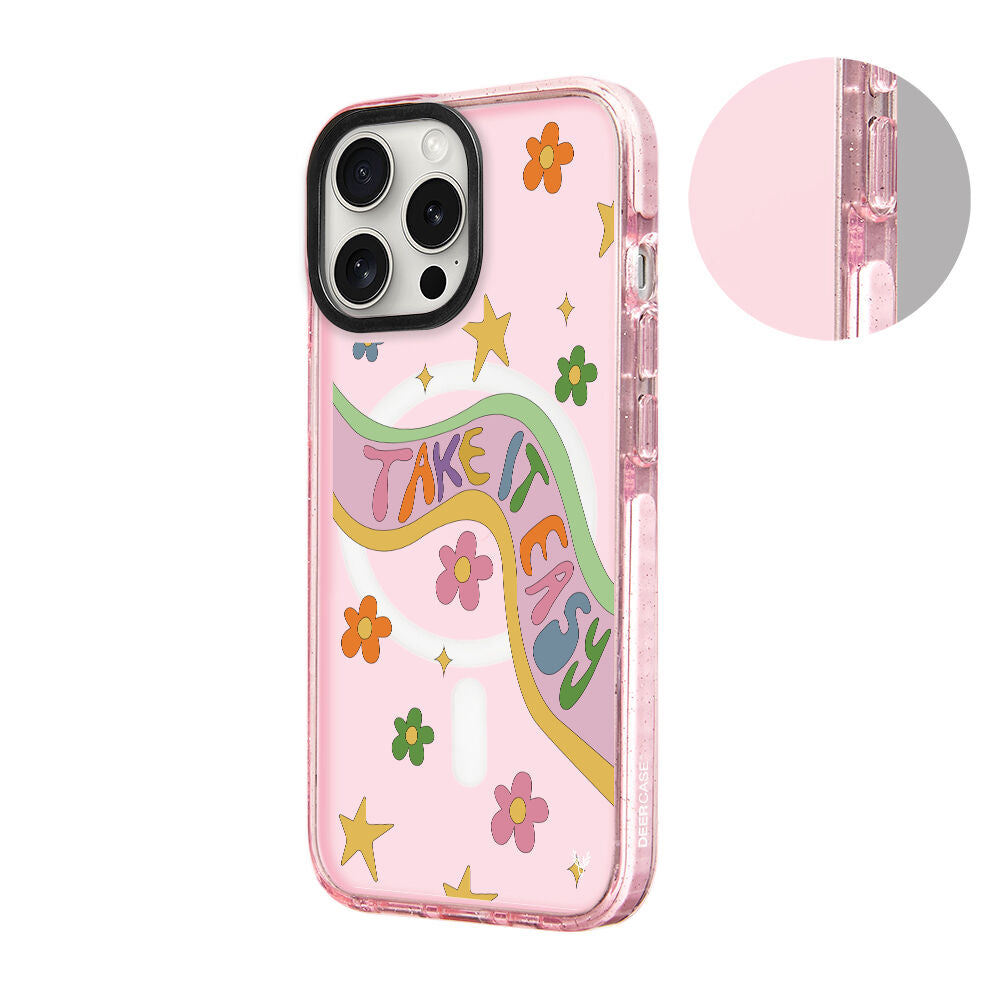 MagsafeliArtycaseSimliPembe