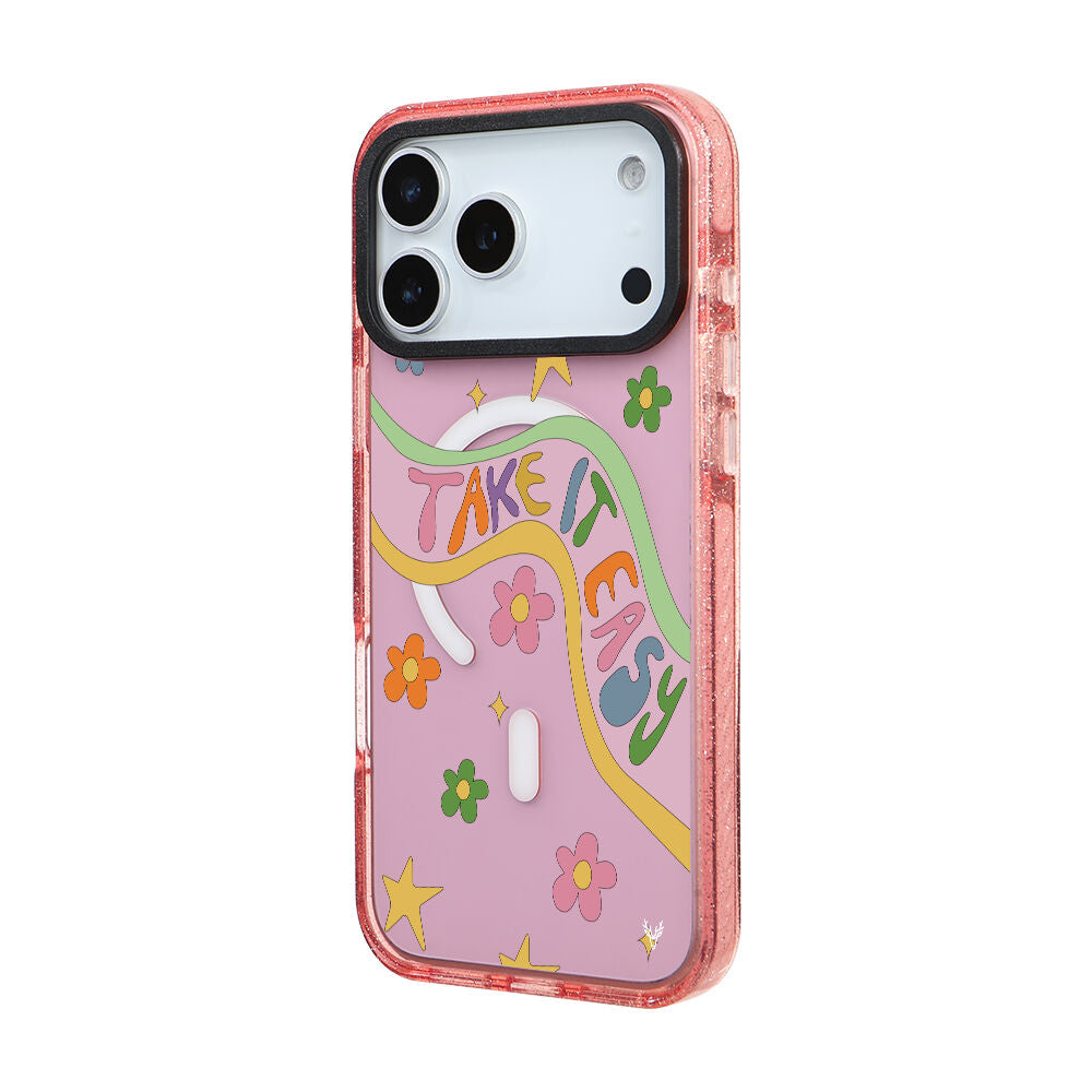 MagsafeliArtycaseSimliPembe