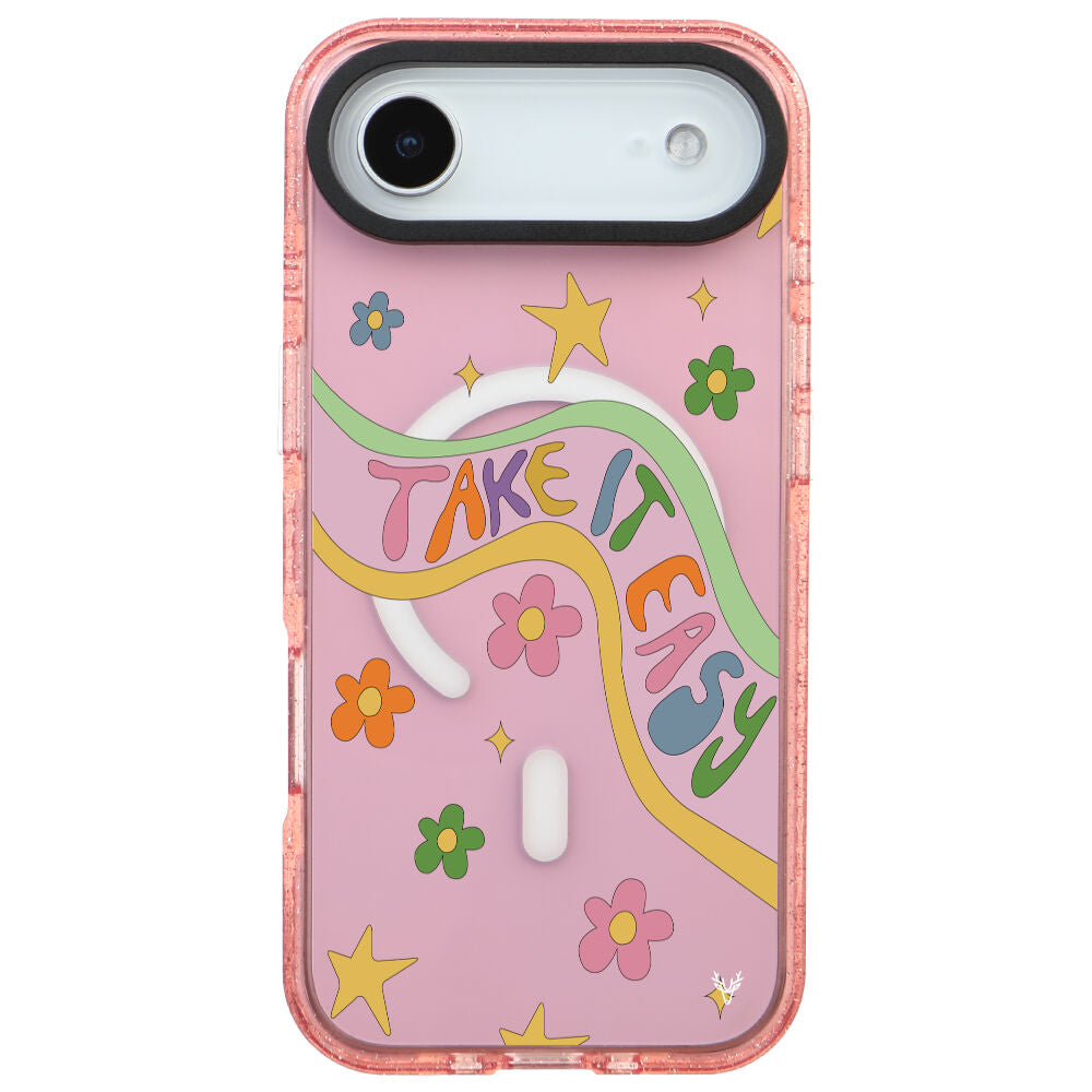 MagsafeliArtycaseSimliPembe
