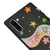 Samsung Note 10 Easy Flowers Telefon Kılıfı - Renkli Silikon - Siyah
