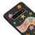 Samsung S10 Easy Flowers Telefon Kılıfı - Renkli Silikon - Siyah