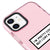 iPhone 12 Mini Pretty Cool Telefon Kılıfı - Artycase - Simli Pembe