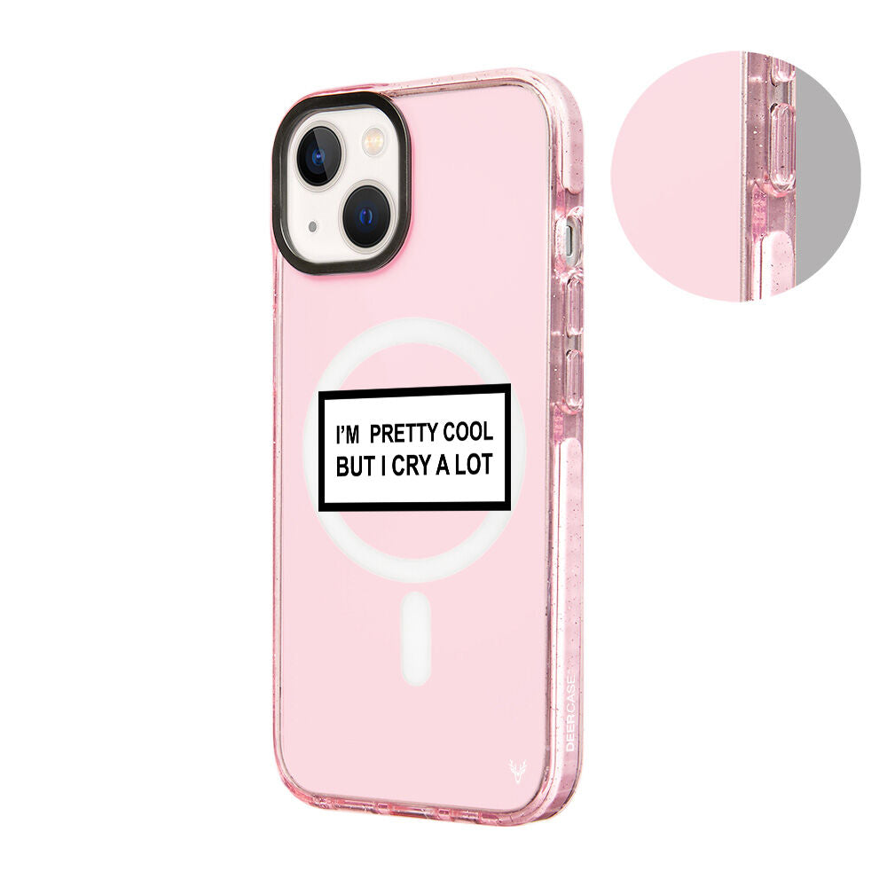 MagsafeliArtycaseSimliPembe