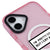 iPhone 16 Pretty Cool Telefon Kılıfı - Magsafeli Artycase - Simli Pembe