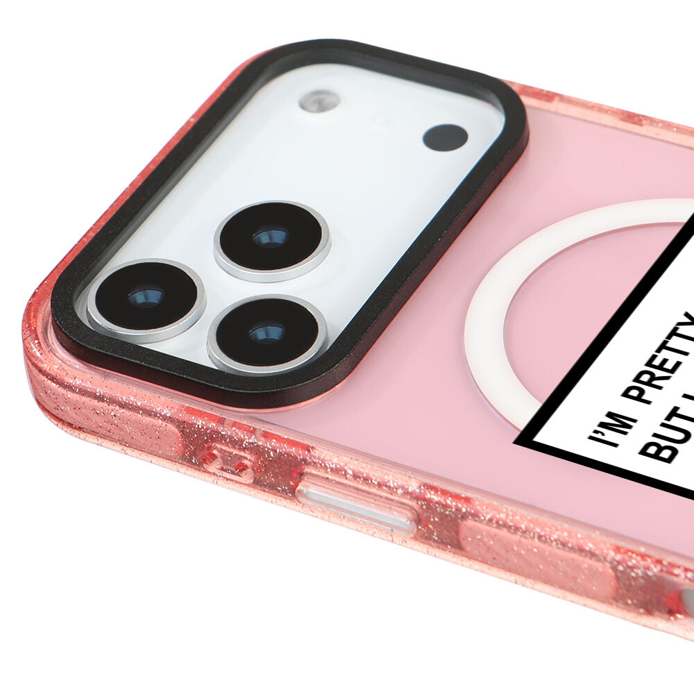 MagsafeliArtycaseSimliPembe