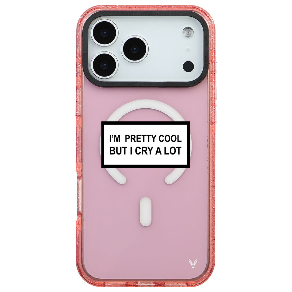 MagsafeliArtycaseSimliPembe