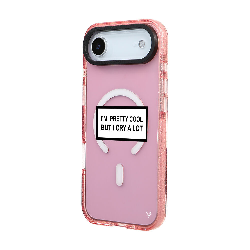 MagsafeliArtycaseSimliPembe