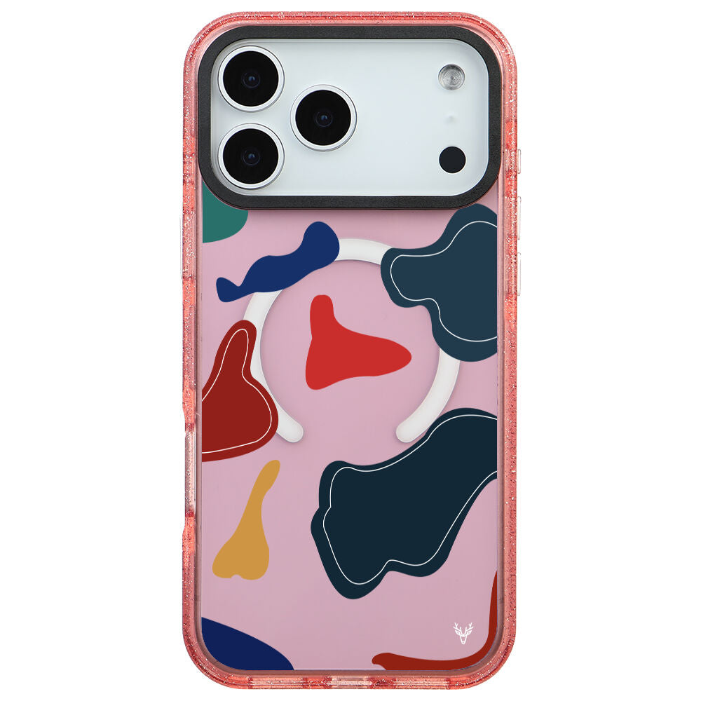 MagsafeliArtycaseSimliPembe