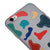 iPhone 6 Plus Pastel Desenler Telefon Kılıfı - Renkli Silikon - Gri