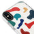 iPhone XS Max Pastel Desenler Telefon Kılıfı - Artycase - Beyaz