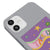 iPhone 12 Mini Take It Easy Telefon Kılıfı - Renkli Silikon - Gri