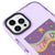 iPhone 13 Pro Take It Easy Telefon Kılıfı - Artycase - Simli Mor