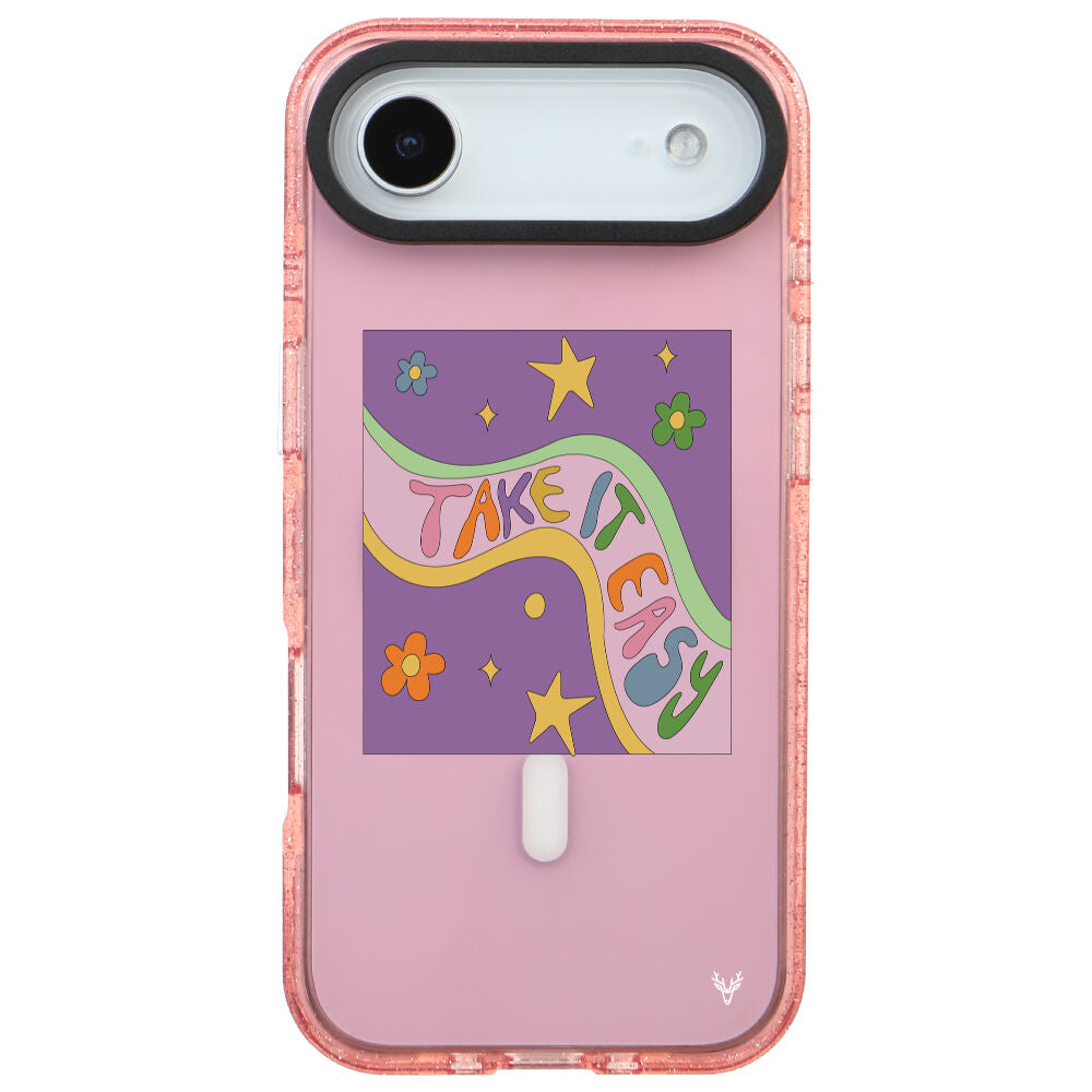 MagsafeliArtycaseSimliPembe