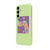 Samsung S24 Take It Easy Telefon Kılıfı - Renkli Silikon - Yeşil