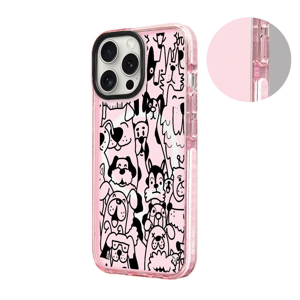 MagsafeliArtycaseSimliPembe