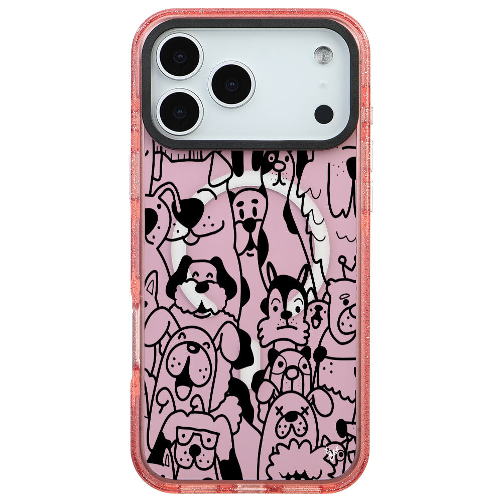 MagsafeliArtycaseSimliPembe