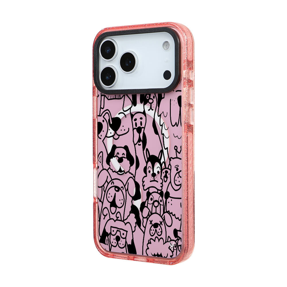 MagsafeliArtycaseSimliPembe