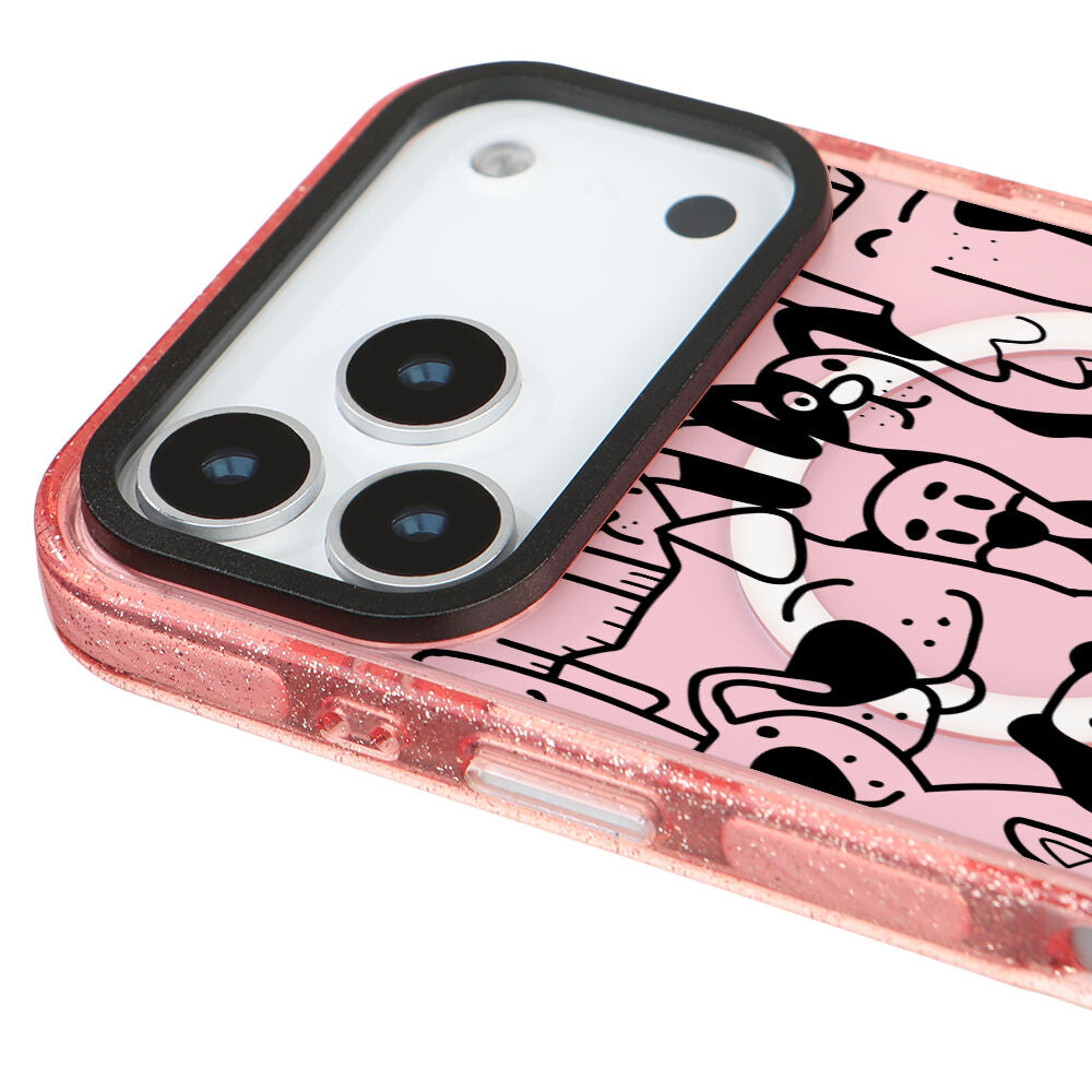 MagsafeliArtycaseSimliPembe