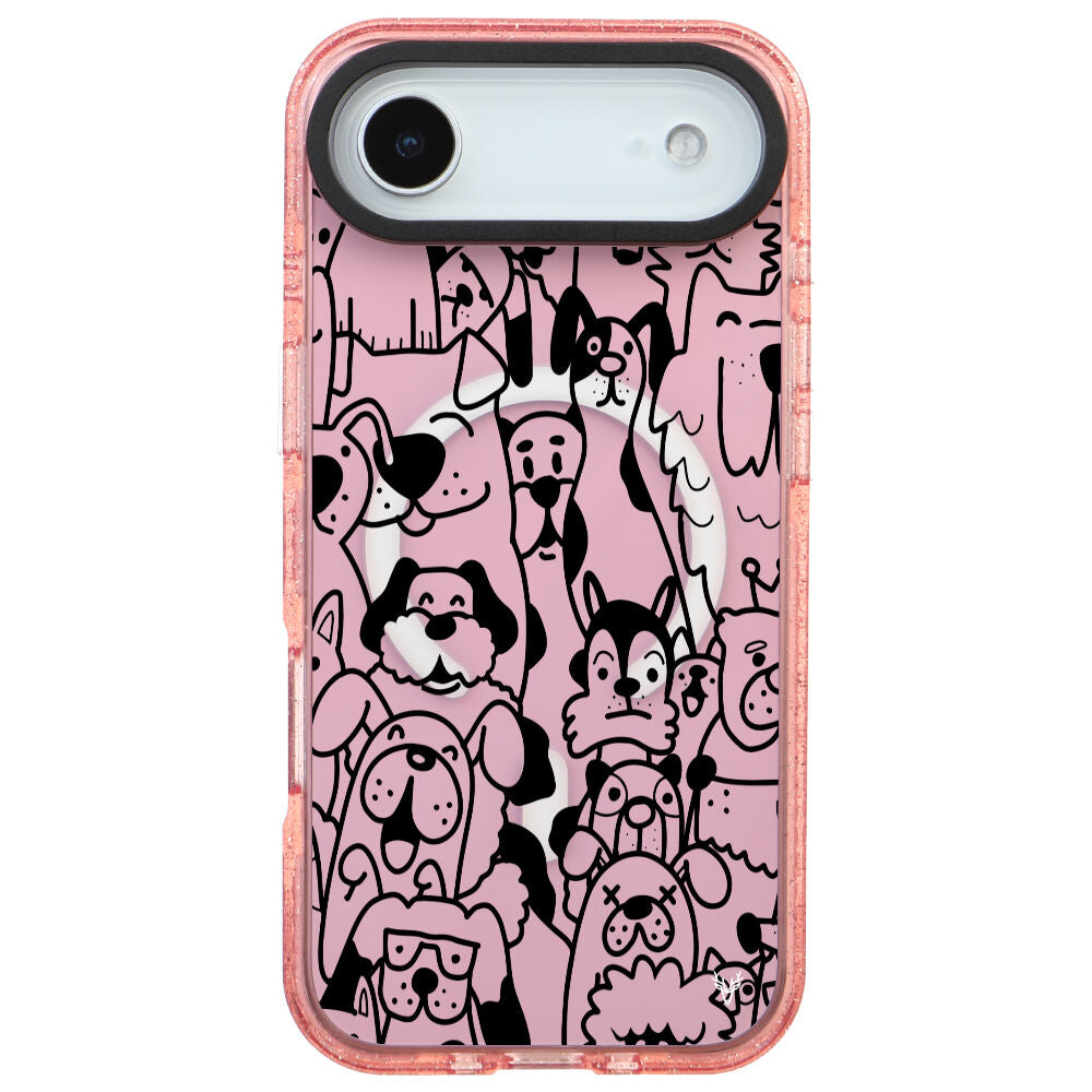 MagsafeliArtycaseSimliPembe