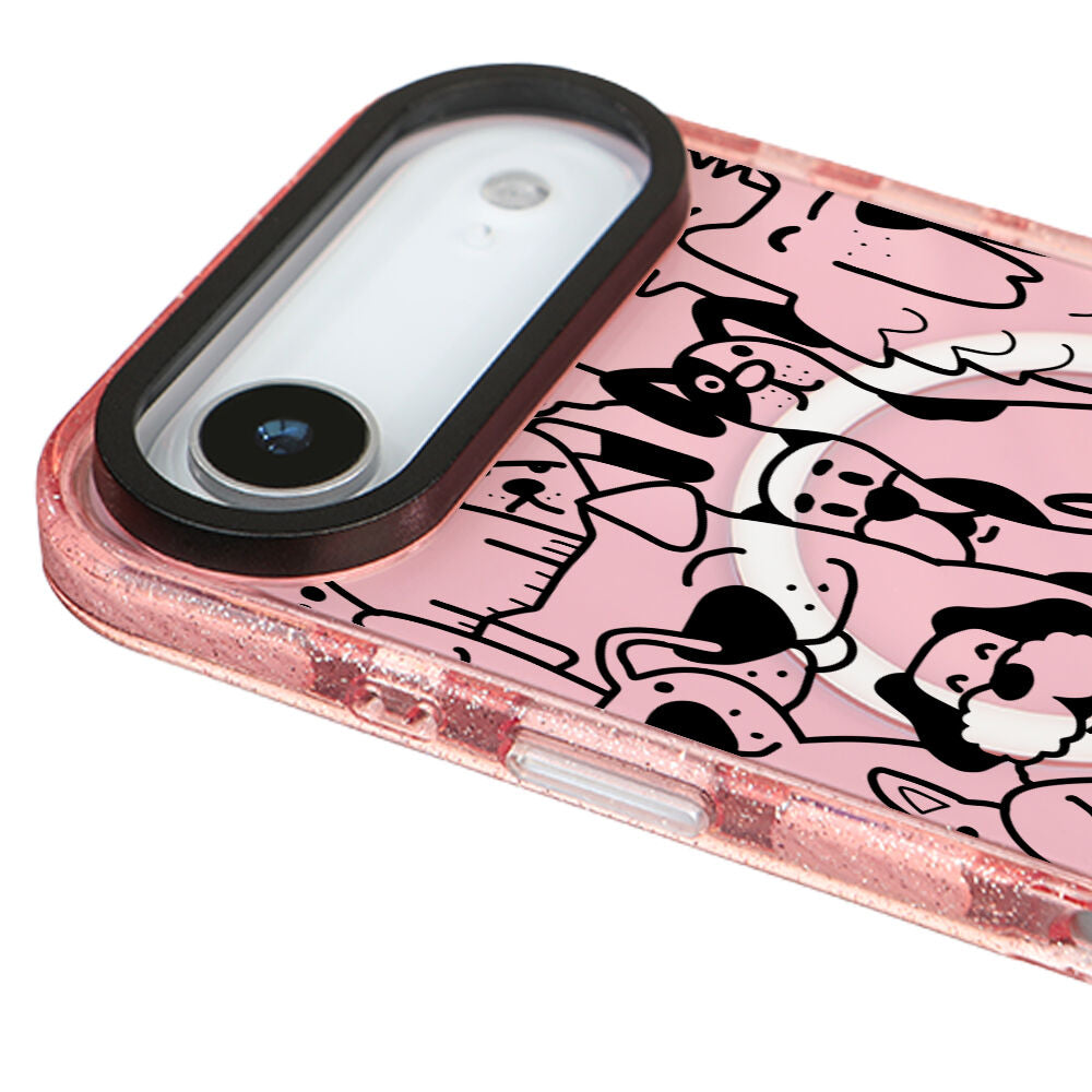MagsafeliArtycaseSimliPembe